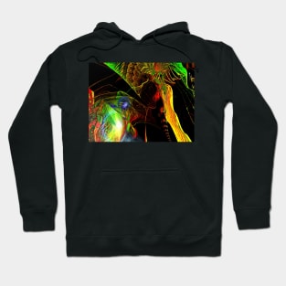 Three Layer Blender #4: Hyperbolic Sundial abstract (UF0367) Hoodie